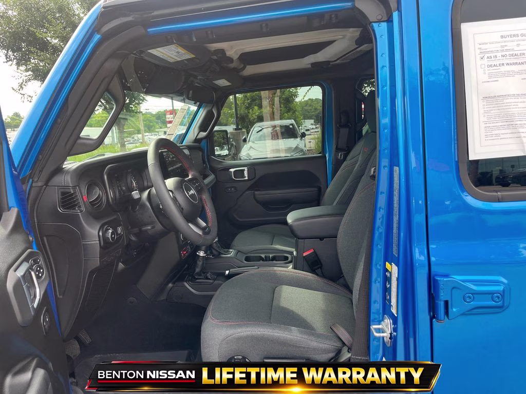 2024 Hydro Blue Pearl Coat Jeep Wrangler Rubicon 4X4 SUV