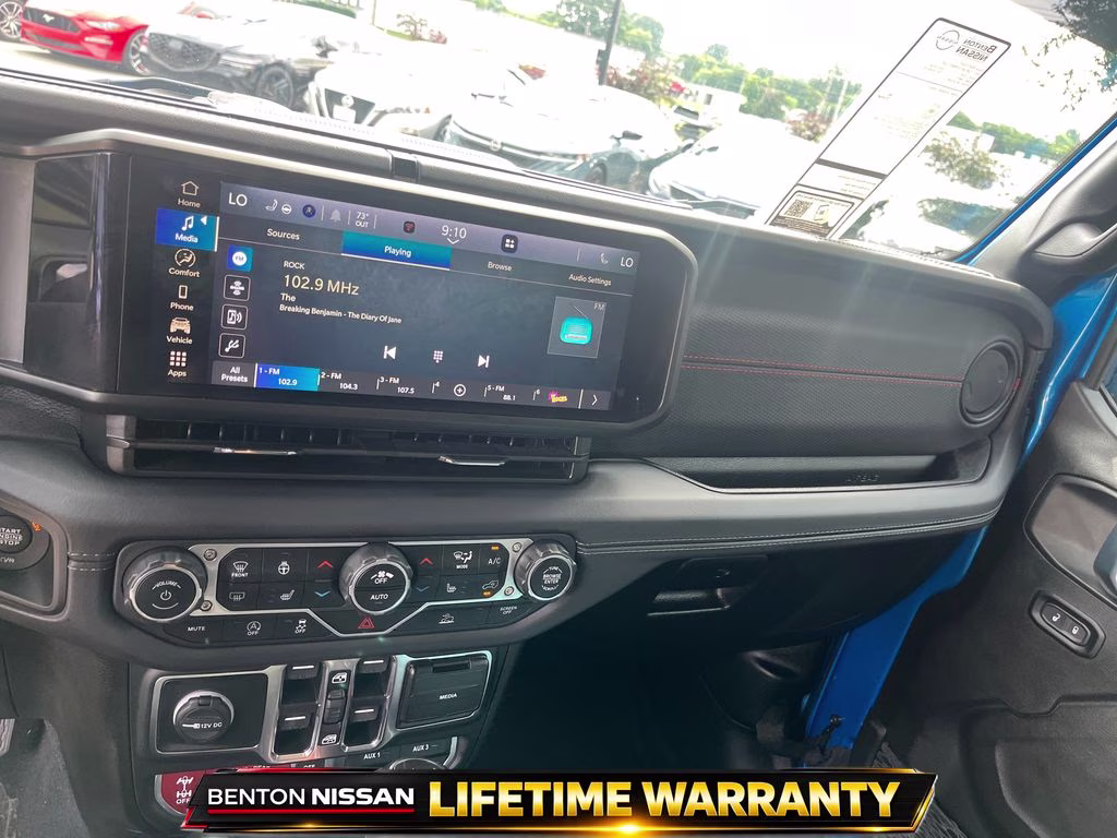 2024 Hydro Blue Pearl Coat Jeep Wrangler Rubicon 4X4 SUV
