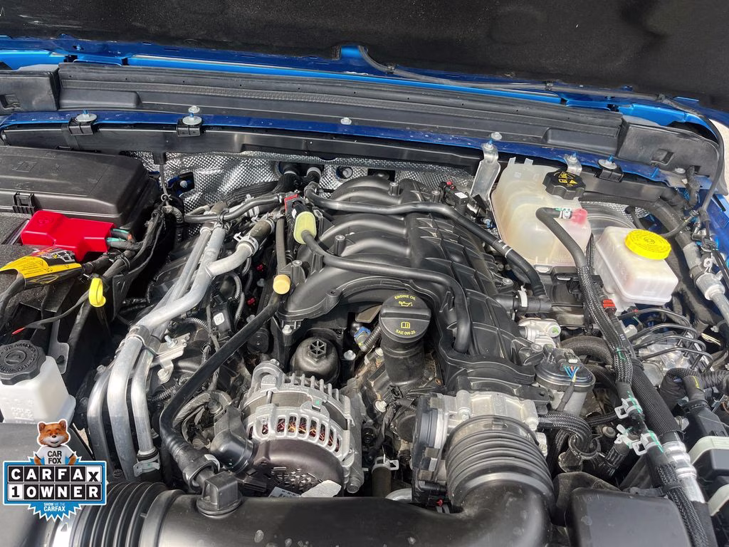 2024 Hydro Blue Pearl Coat Jeep Wrangler Rubicon 4X4 SUV