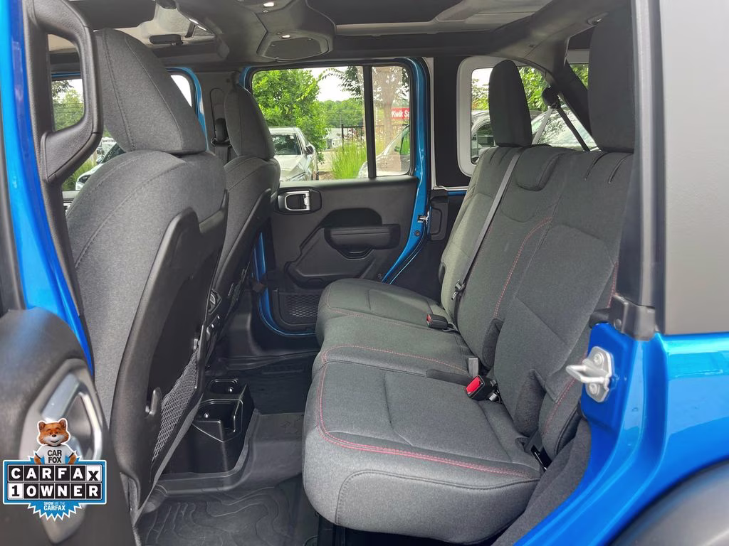 2024 Hydro Blue Pearl Coat Jeep Wrangler Rubicon 4X4 SUV