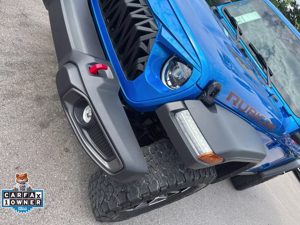 2024 Hydro Blue Pearl Coat Jeep Wrangler Rubicon 4X4 SUV