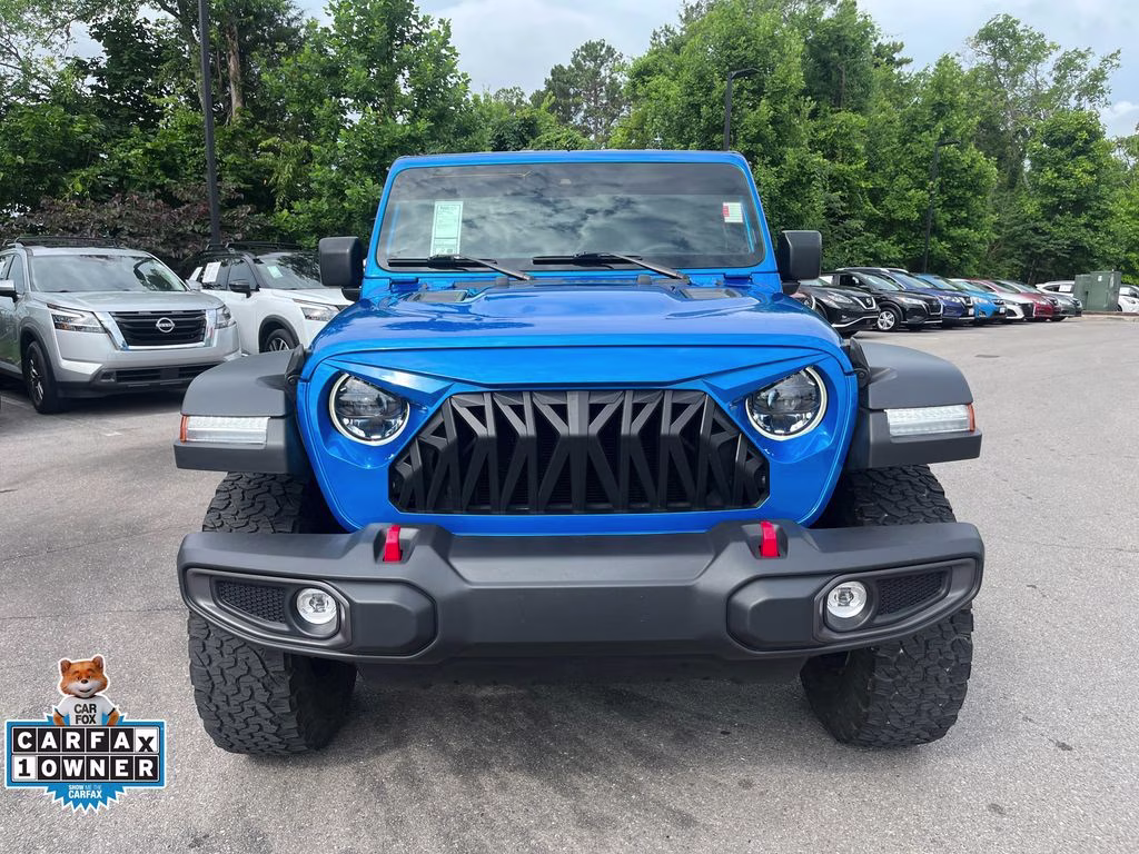 2024 Hydro Blue Pearl Coat Jeep Wrangler Rubicon 4X4 SUV