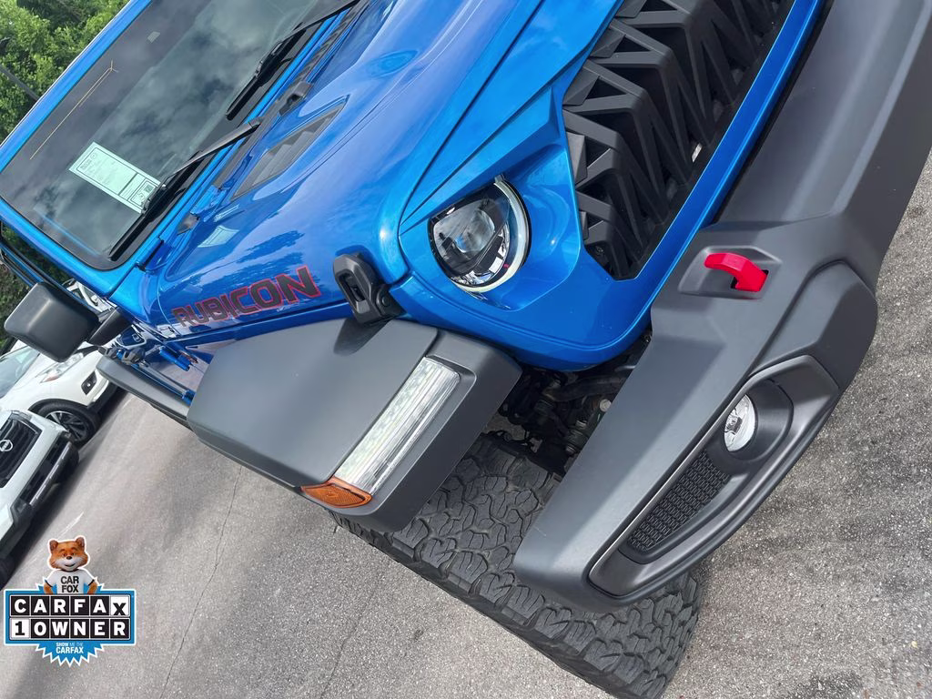 2024 Hydro Blue Pearl Coat Jeep Wrangler Rubicon 4X4 SUV