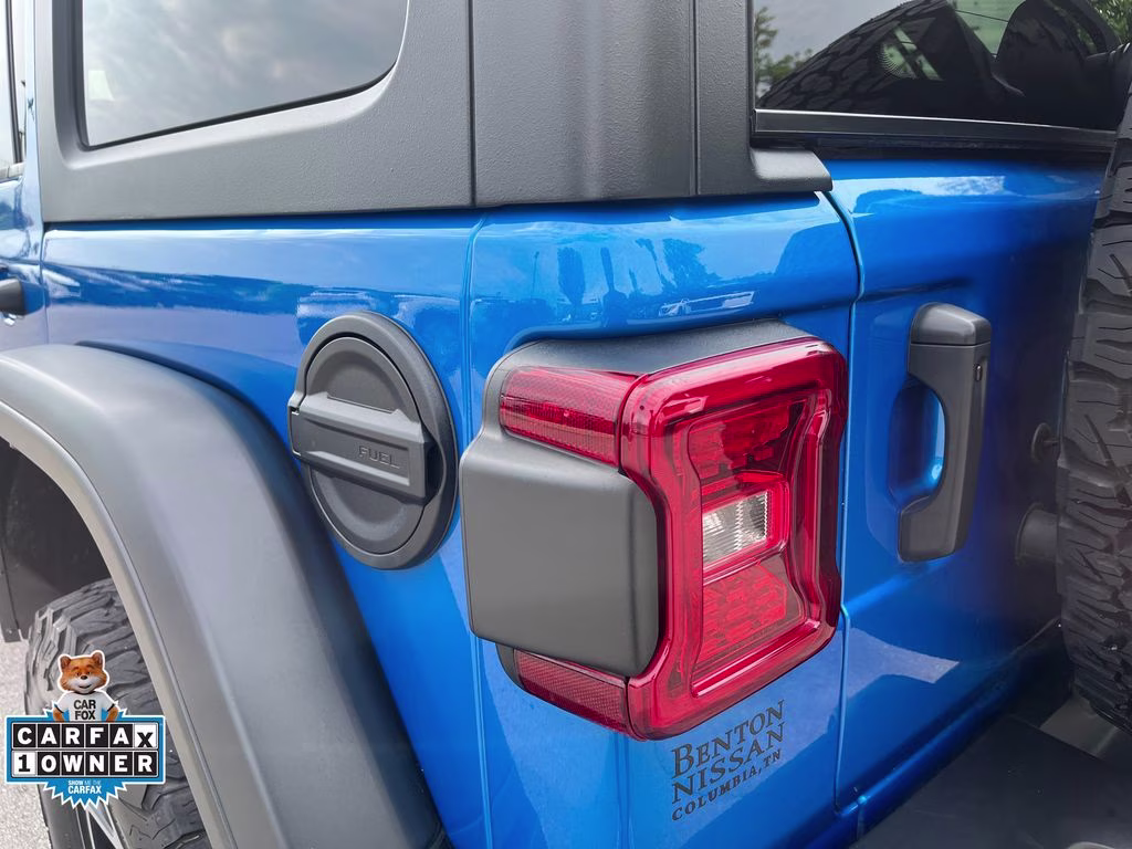 2024 Hydro Blue Pearl Coat Jeep Wrangler Rubicon 4X4 SUV