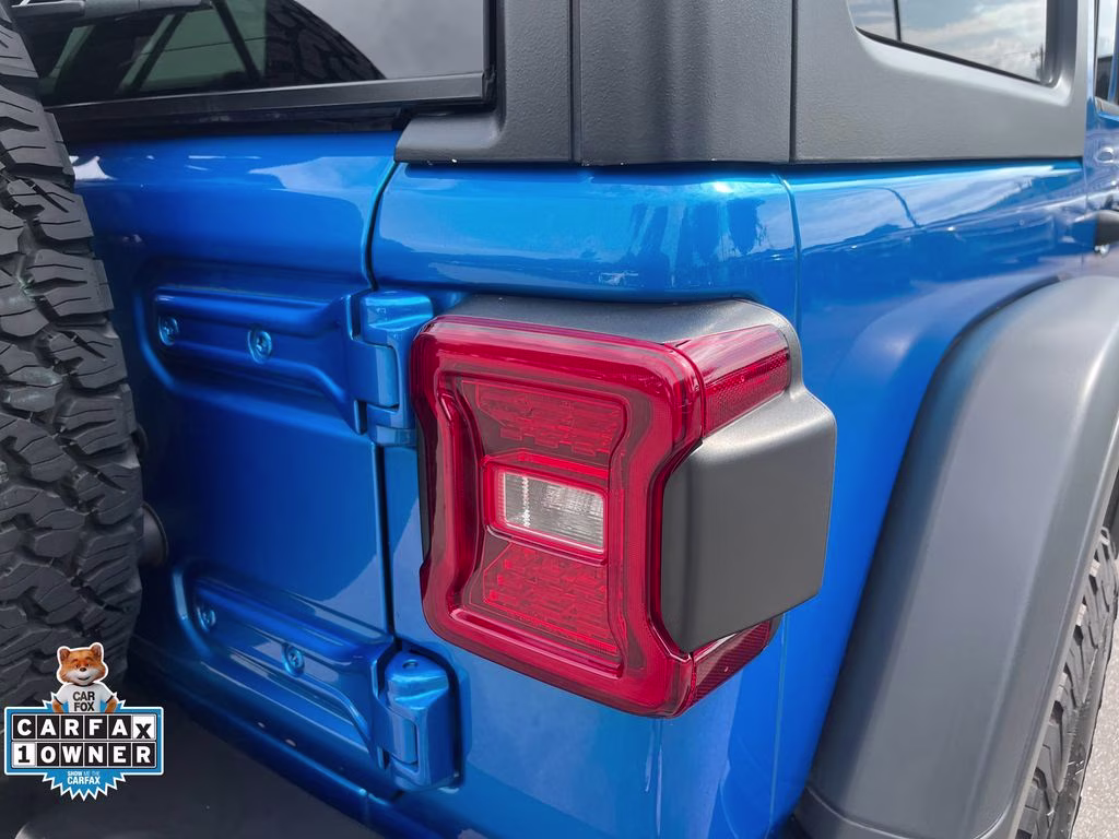 2024 Hydro Blue Pearl Coat Jeep Wrangler Rubicon 4X4 SUV