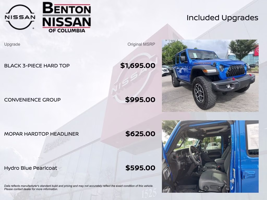 2024 Hydro Blue Pearl Coat Jeep Wrangler Rubicon 4X4 SUV