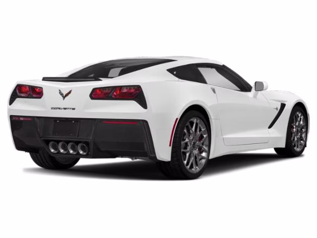 2019 ARCTIC WHITE Chevrolet Corvette Stingray 1LT RWD Coupe
