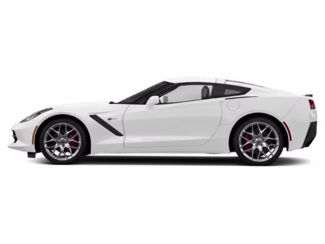 2019 ARCTIC WHITE Chevrolet Corvette Stingray 1LT RWD Coupe