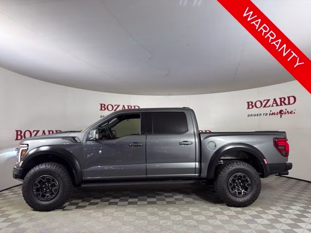 2025 Gray Metallic Ford F-150 Raptor 4X4 Truck