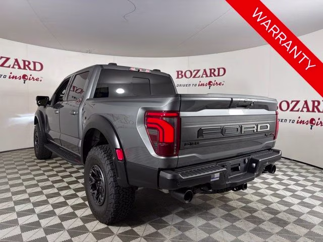 2025 Gray Metallic Ford F-150 Raptor 4X4 Truck