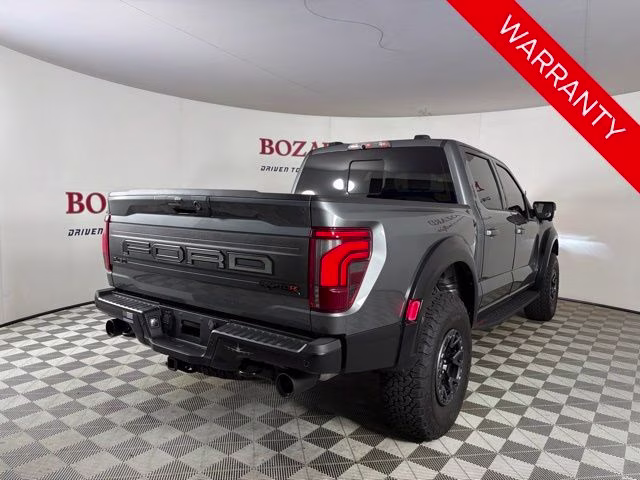 2025 Gray Metallic Ford F-150 Raptor 4X4 Truck