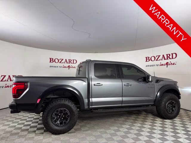 2025 Gray Metallic Ford F-150 Raptor 4X4 Truck