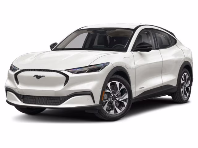 2024 White Metallic Ford Mustang Mach-E Select RWD SUV