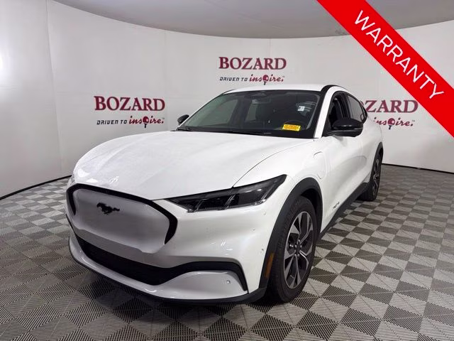 2024 White Metallic Ford Mustang Mach-E Select RWD SUV