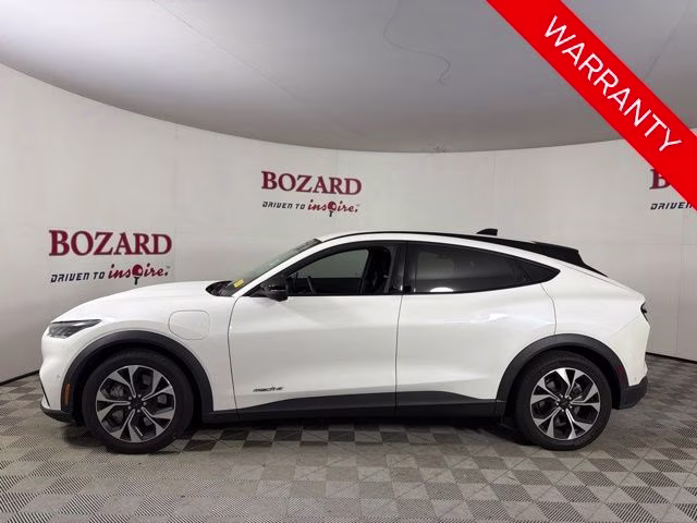 2024 White Metallic Ford Mustang Mach-E Select RWD SUV