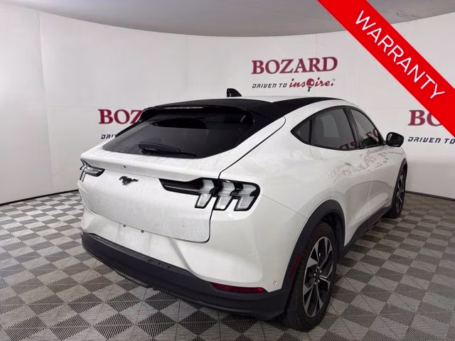 2024 White Metallic Ford Mustang Mach-E Select RWD SUV