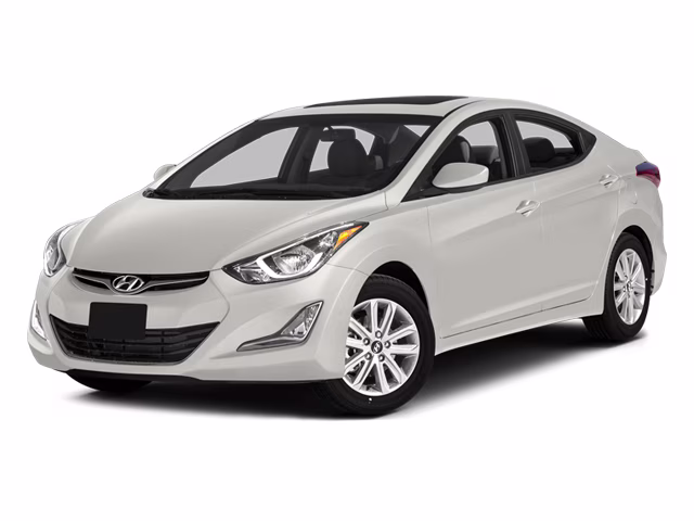 2014 Pearl White Hyundai Elantra SE FWD Sedan