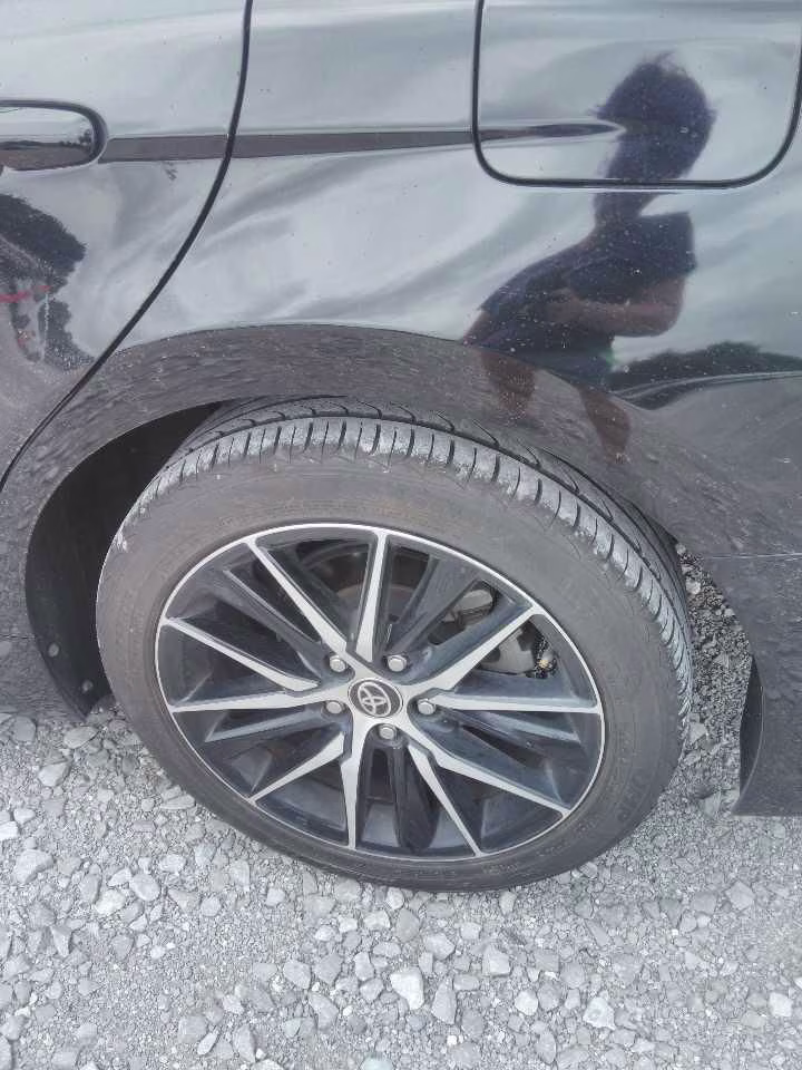 2024 Midnight Black Metallic Toyota Camry SE FWD Sedan