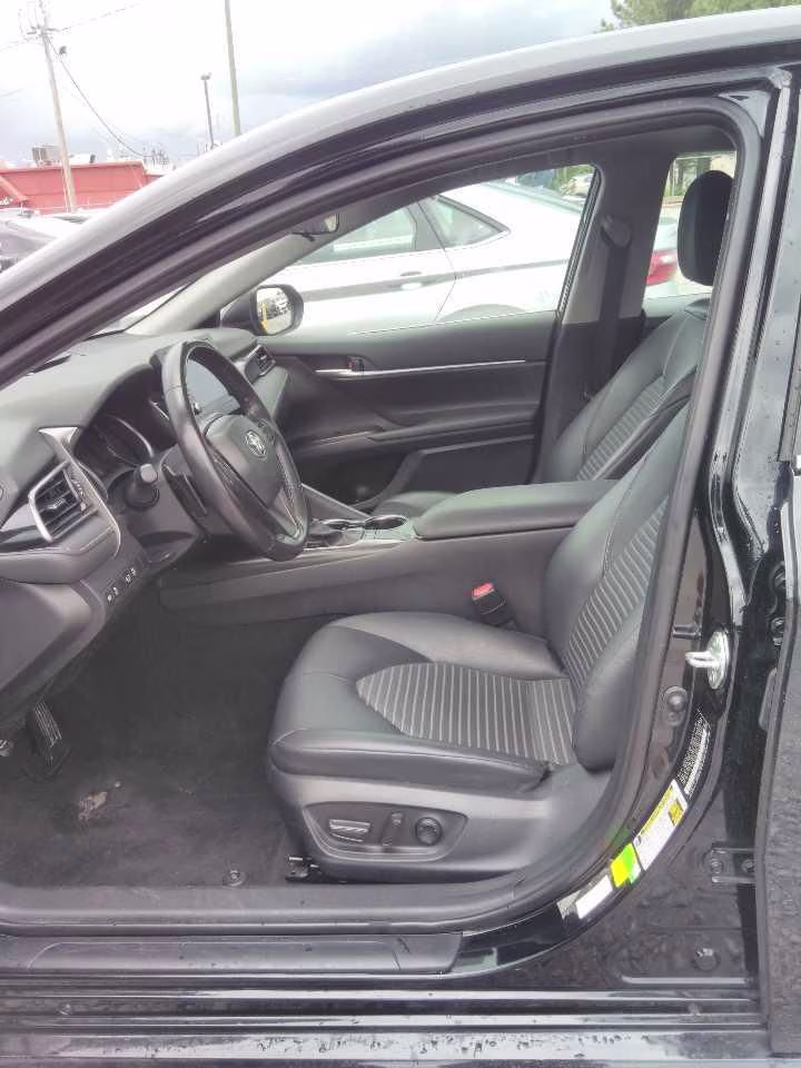 2024 Midnight Black Metallic Toyota Camry SE FWD Sedan