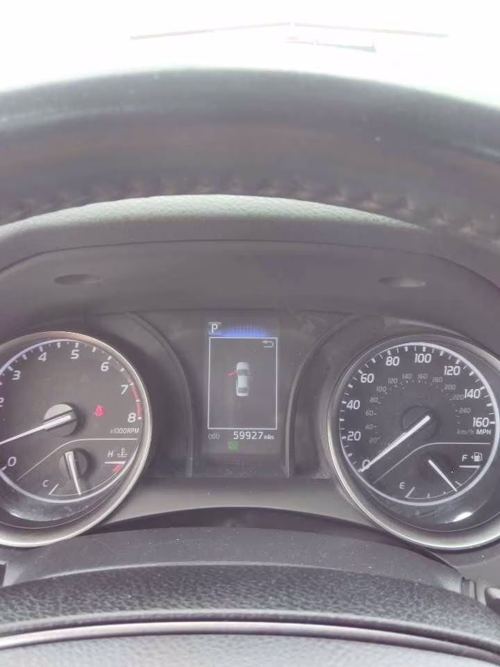 2024 Midnight Black Metallic Toyota Camry SE FWD Sedan