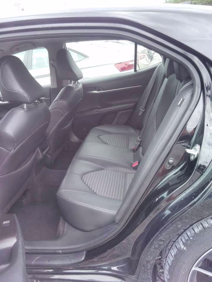 2024 Midnight Black Metallic Toyota Camry SE FWD Sedan