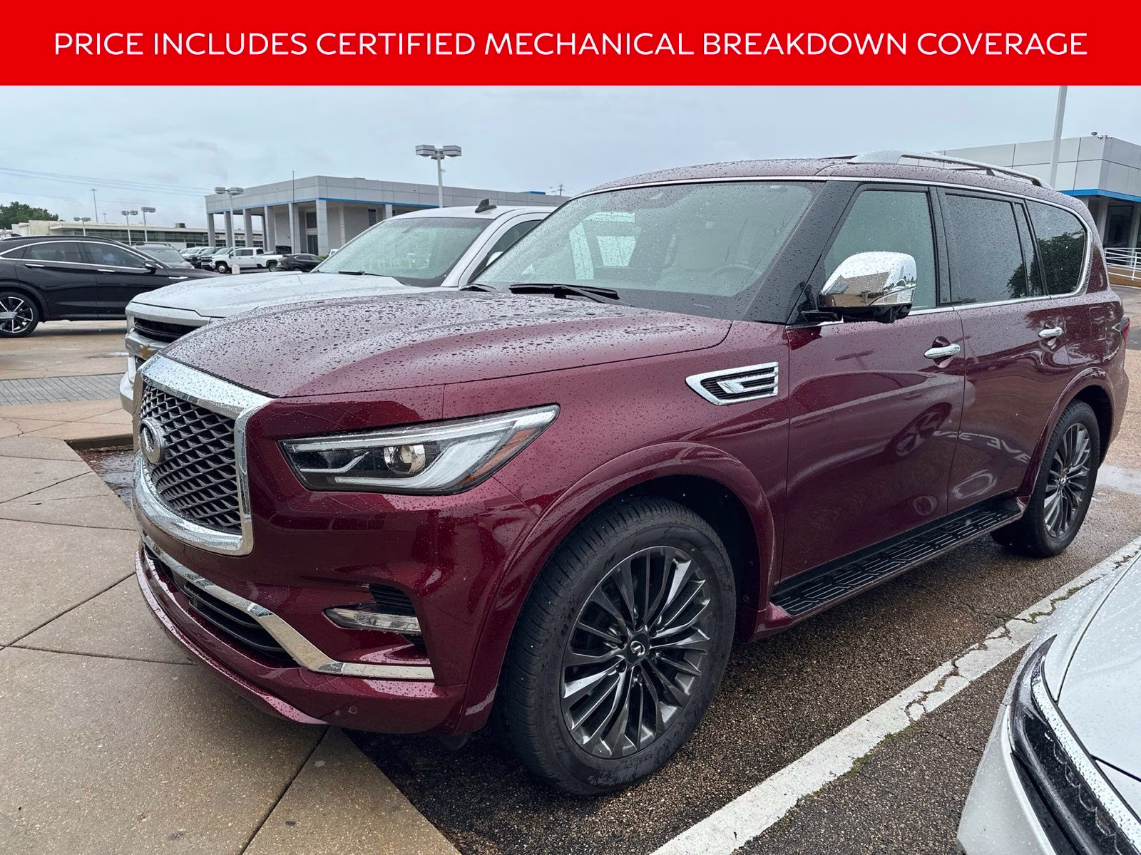 2022 Coulis Red INFINITI QX80 Sensory RWD SUV