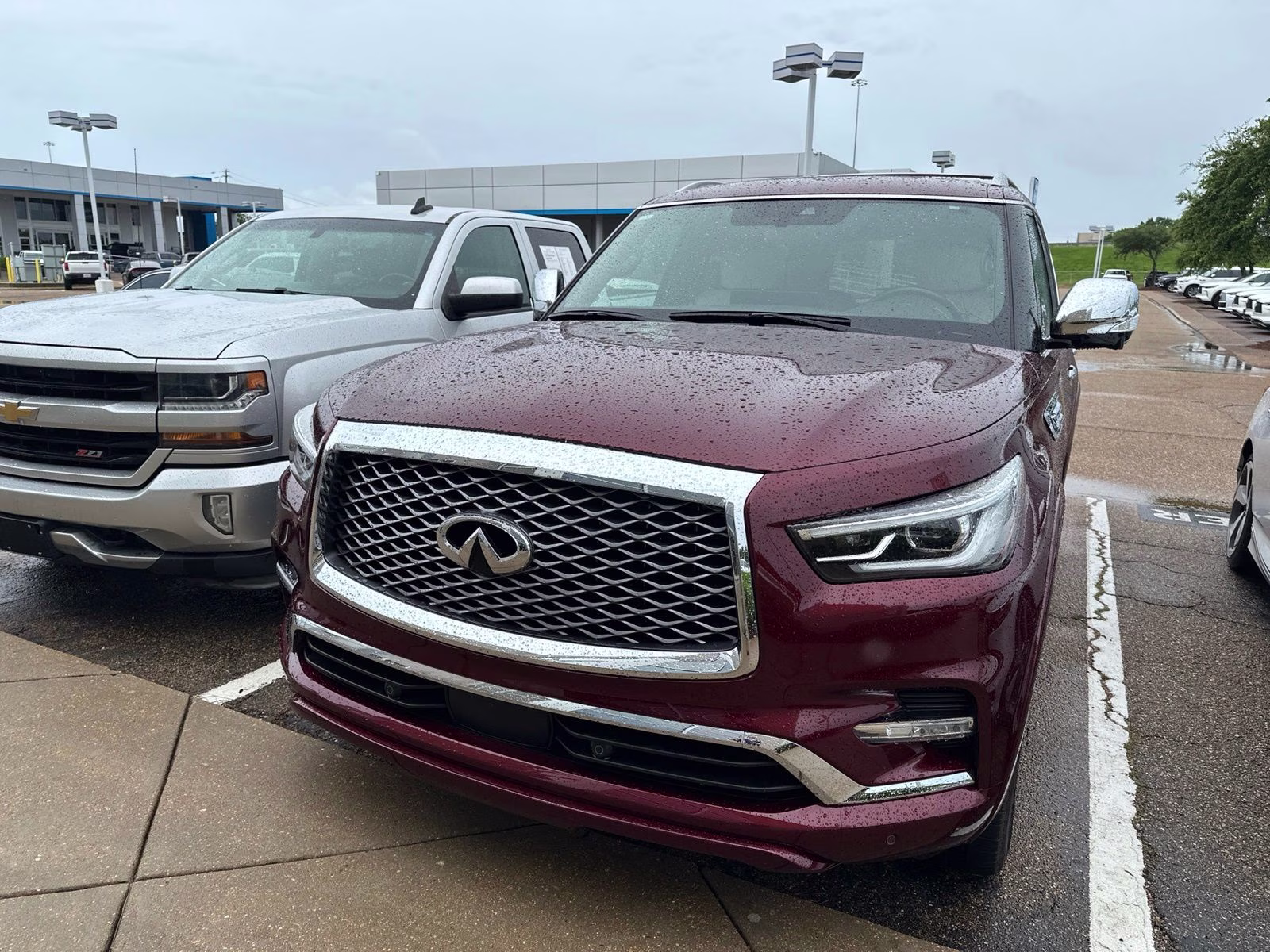 2022 Coulis Red INFINITI QX80 Sensory RWD SUV