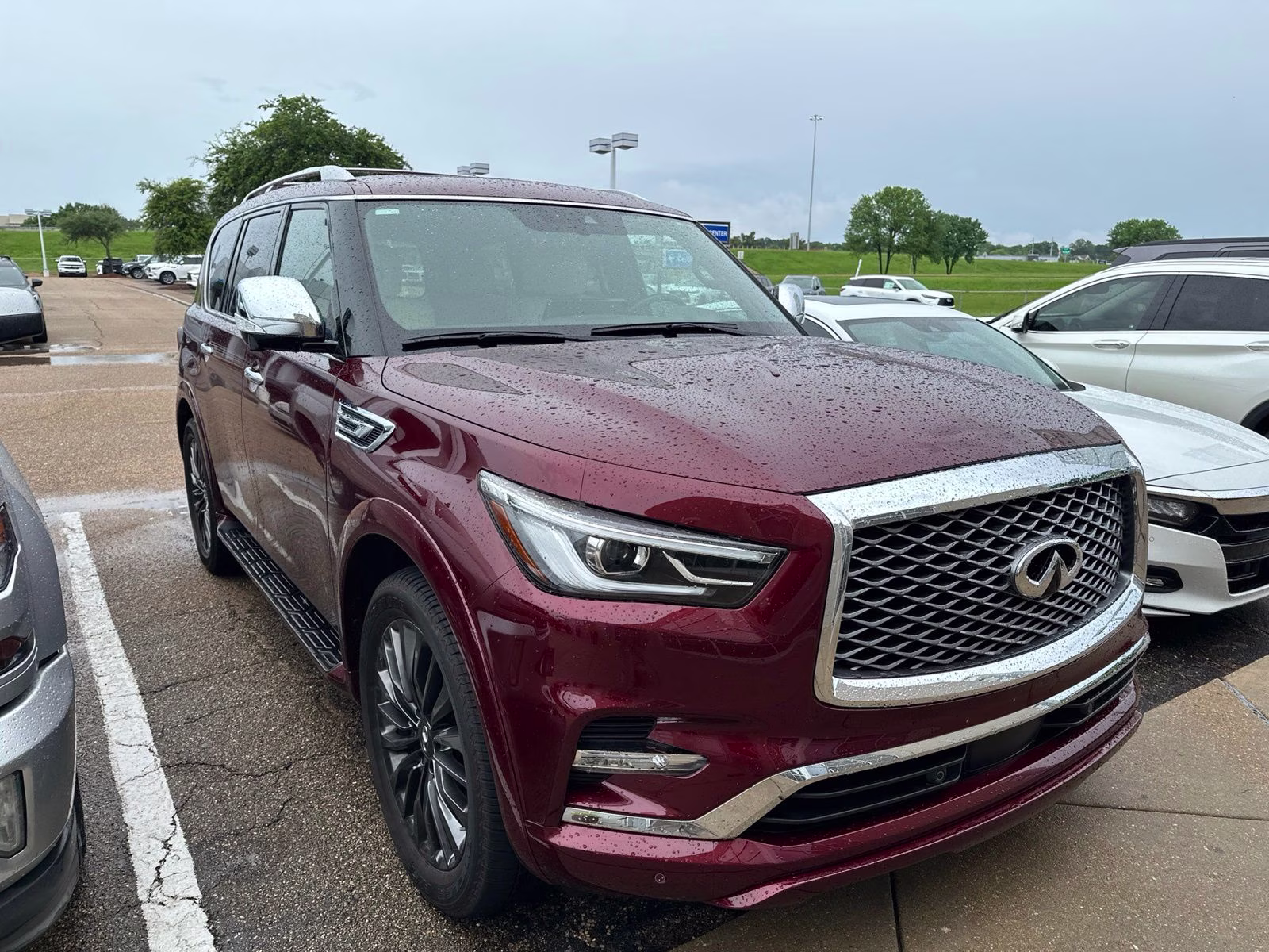 2022 Coulis Red INFINITI QX80 Sensory RWD SUV