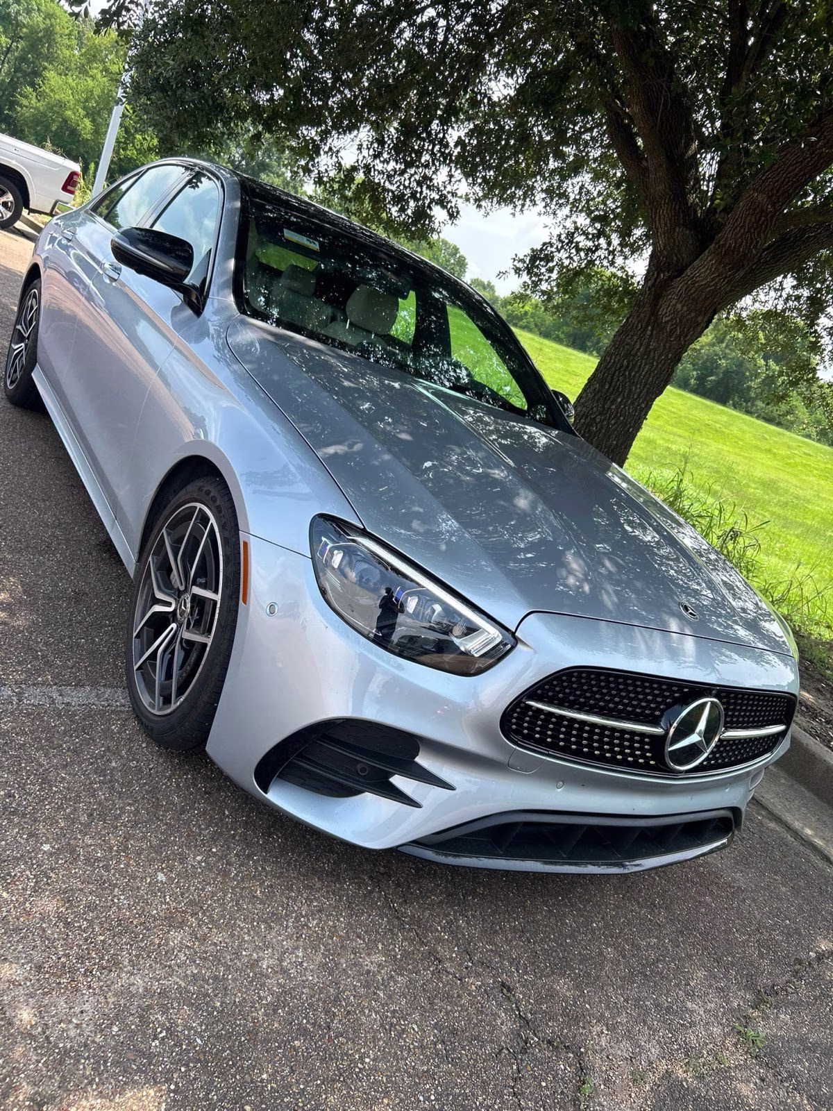 2023 Silver Mercedes-Benz E-Class E 350 RWD Sedan