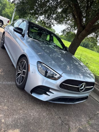 2023 Silver Mercedes-Benz E-Class E 350 RWD Sedan