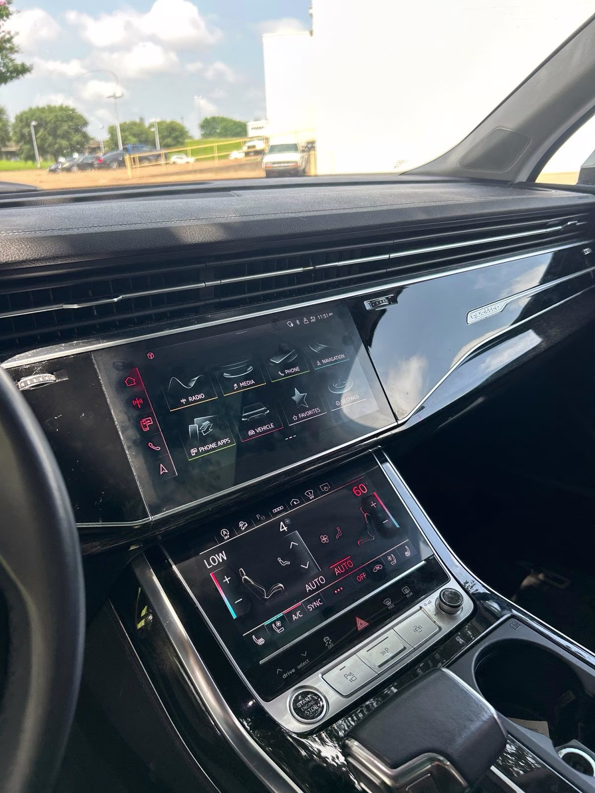 2023 White Audi Q7 AWD SUV