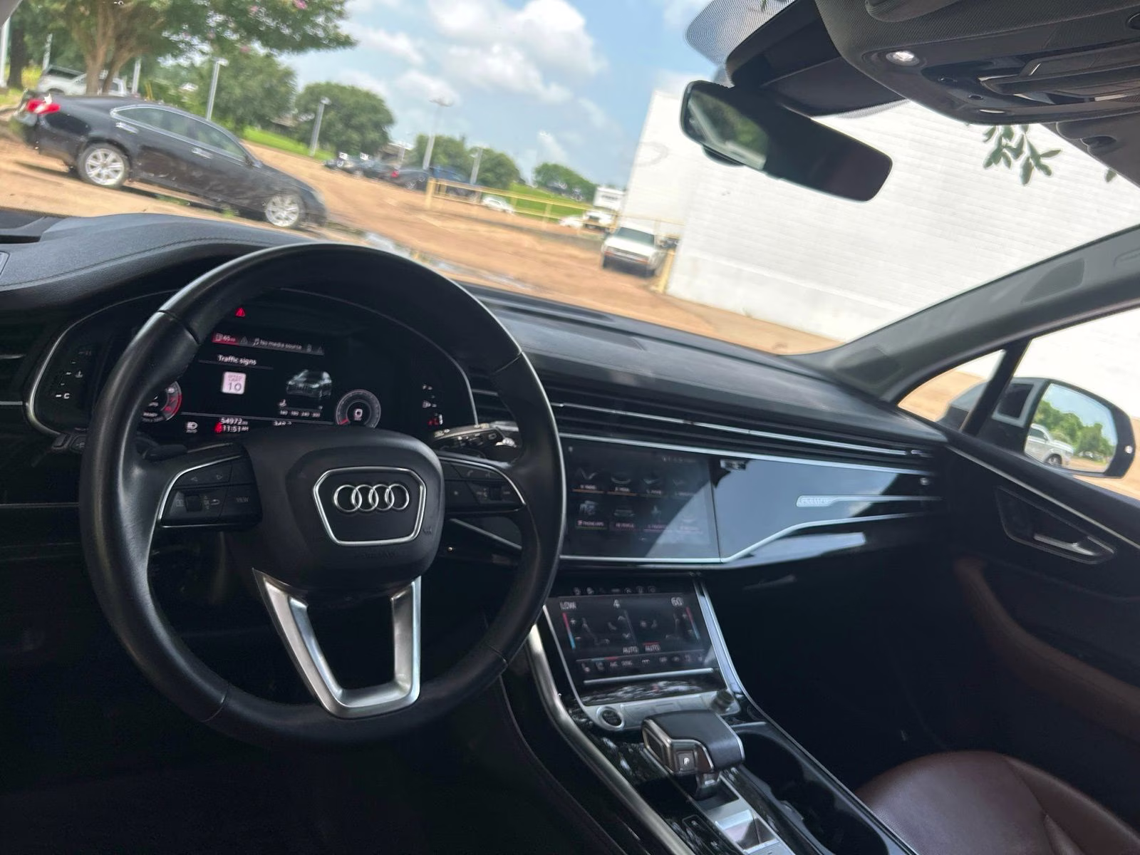 2023 White Audi Q7 AWD SUV