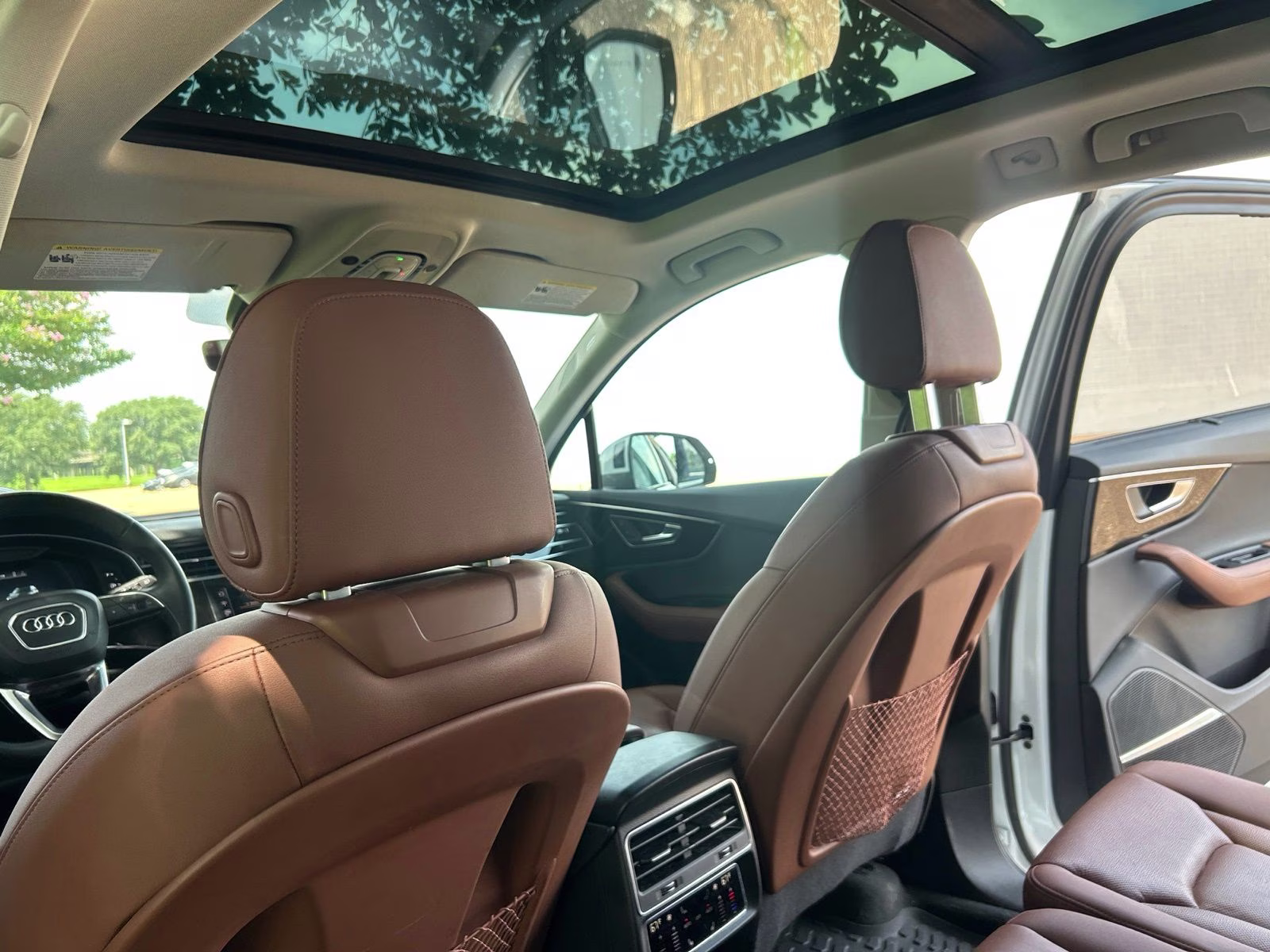 2023 White Audi Q7 AWD SUV