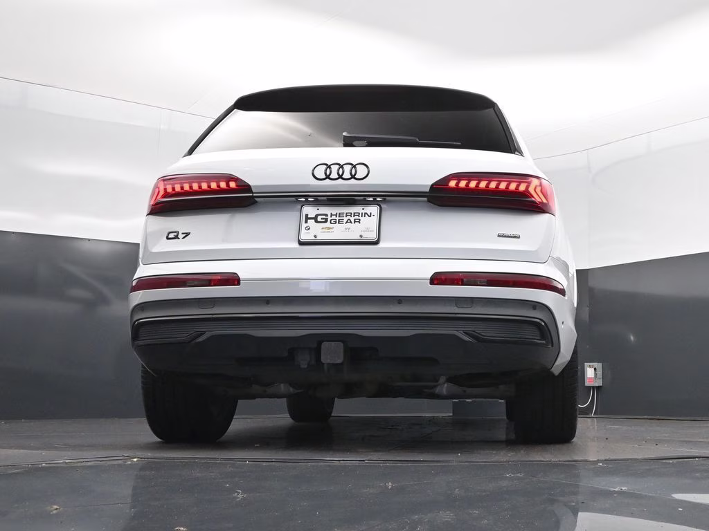 2023 White Audi Q7 AWD SUV