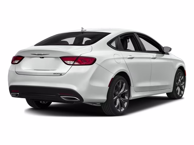 2016 Bright White Clearcoat Chrysler 200 S FWD Sedan