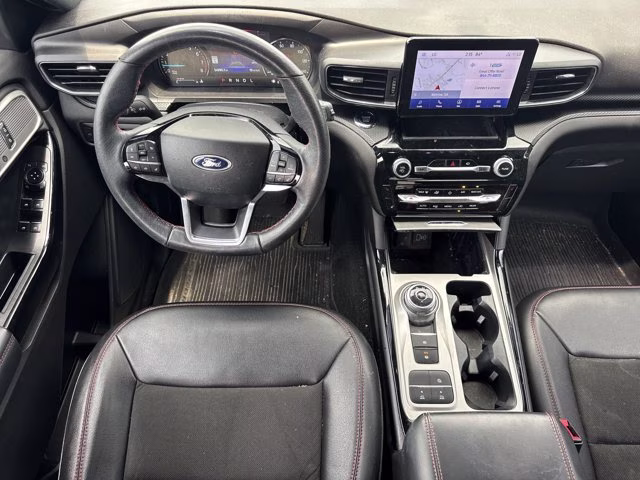 2023 Gray Metallic Ford Explorer ST-Line RWD SUV