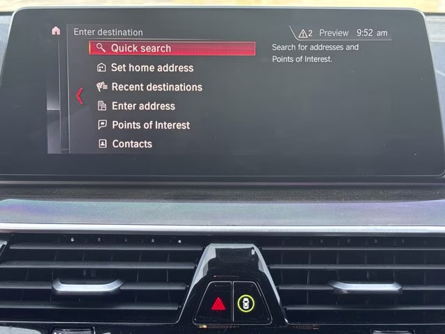 2019 Dark Graphite Metallic BMW 5 Series 540i RWD Sedan