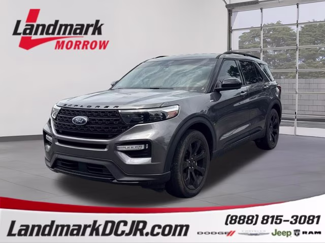 2023 Gray Metallic Ford Explorer ST-Line RWD SUV