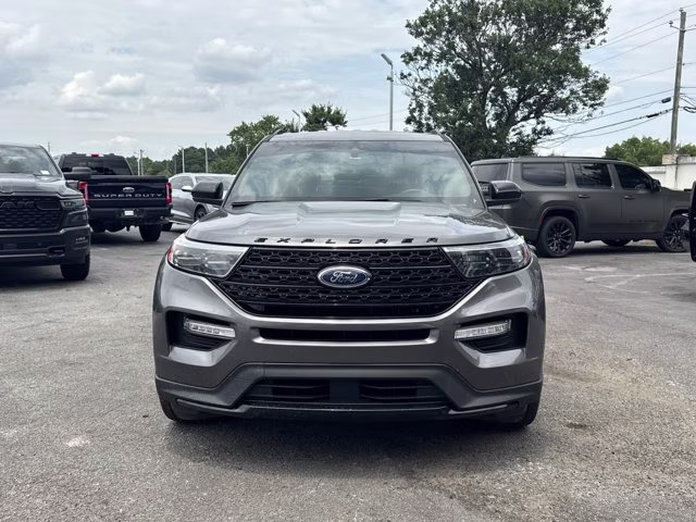 2023 Gray Metallic Ford Explorer ST-Line RWD SUV