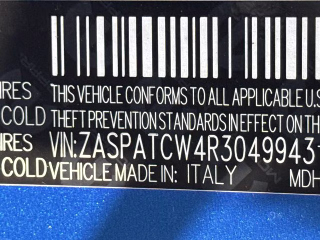 2024 Misano Blue Metallic Alfa Romeo Tonale Ti AWD SUV