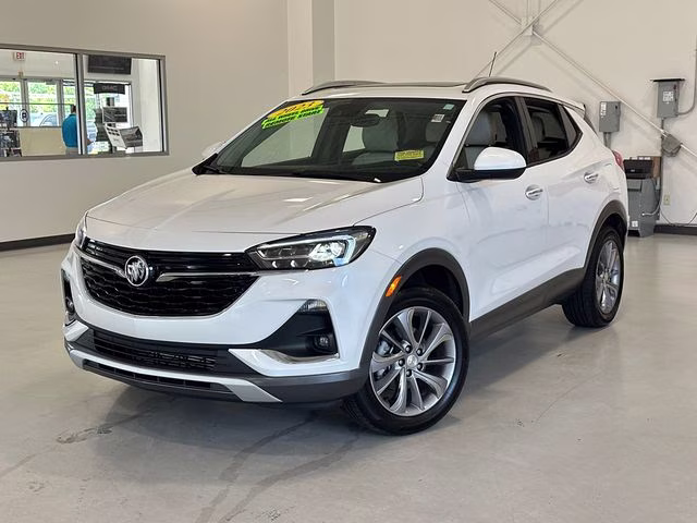 2023 White Frost Tricoat Buick Encore GX Essence AWD SUV
