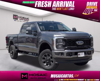 2023 Gray Metallic Ford Super Duty F-250 SRW Lariat 4X4 Truck