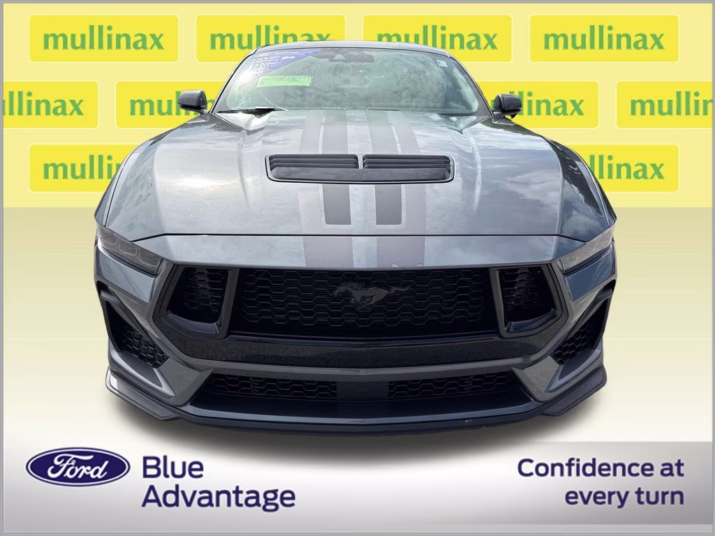 2025 Carbonized Gray Metallic Ford Mustang GT Premium RWD Coupe