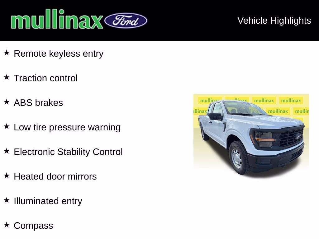 2026 Oxford White Ford F-150 XL 4X4 Truck