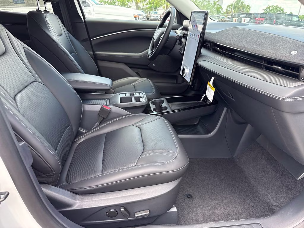 2026 Star White Metallic TC Ford Mustang Mach-E Premium RWD SUV