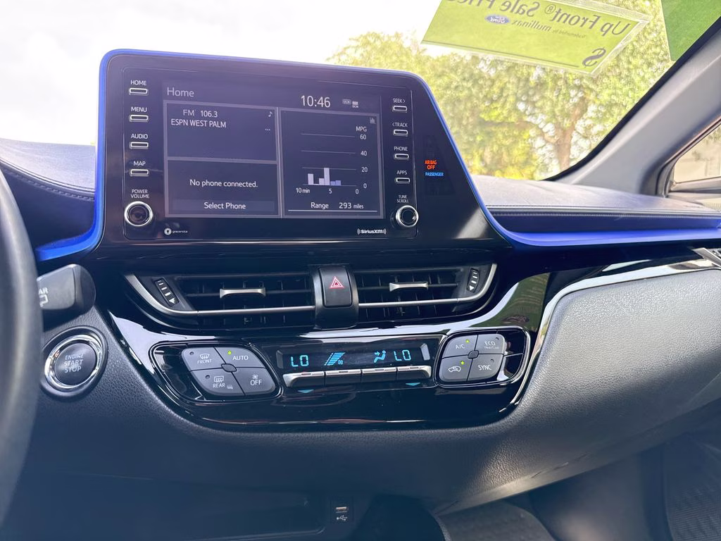 2020 Blue Eclipse Metallic Toyota C-HR XLE FWD SUV