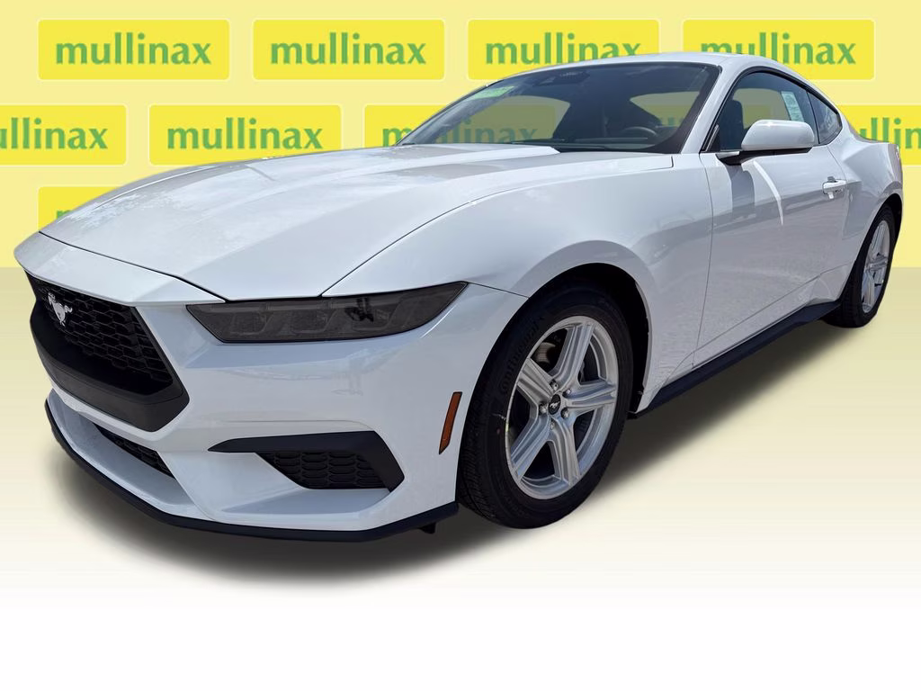 2026 Oxford White Ford Mustang EcoBoost Premium RWD Coupe