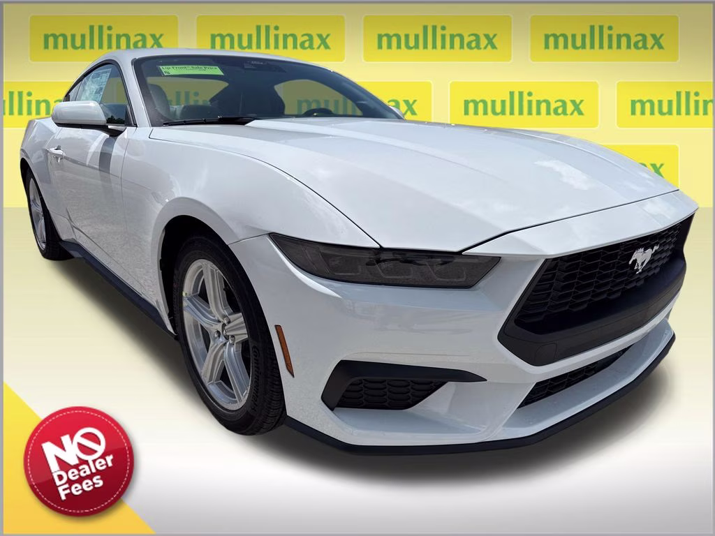 2026 Oxford White Ford Mustang EcoBoost Premium RWD Coupe