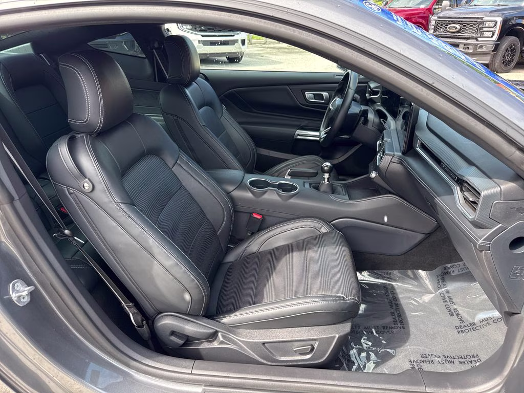 2025 Carbonized Gray Metallic Ford Mustang GT Premium RWD Coupe