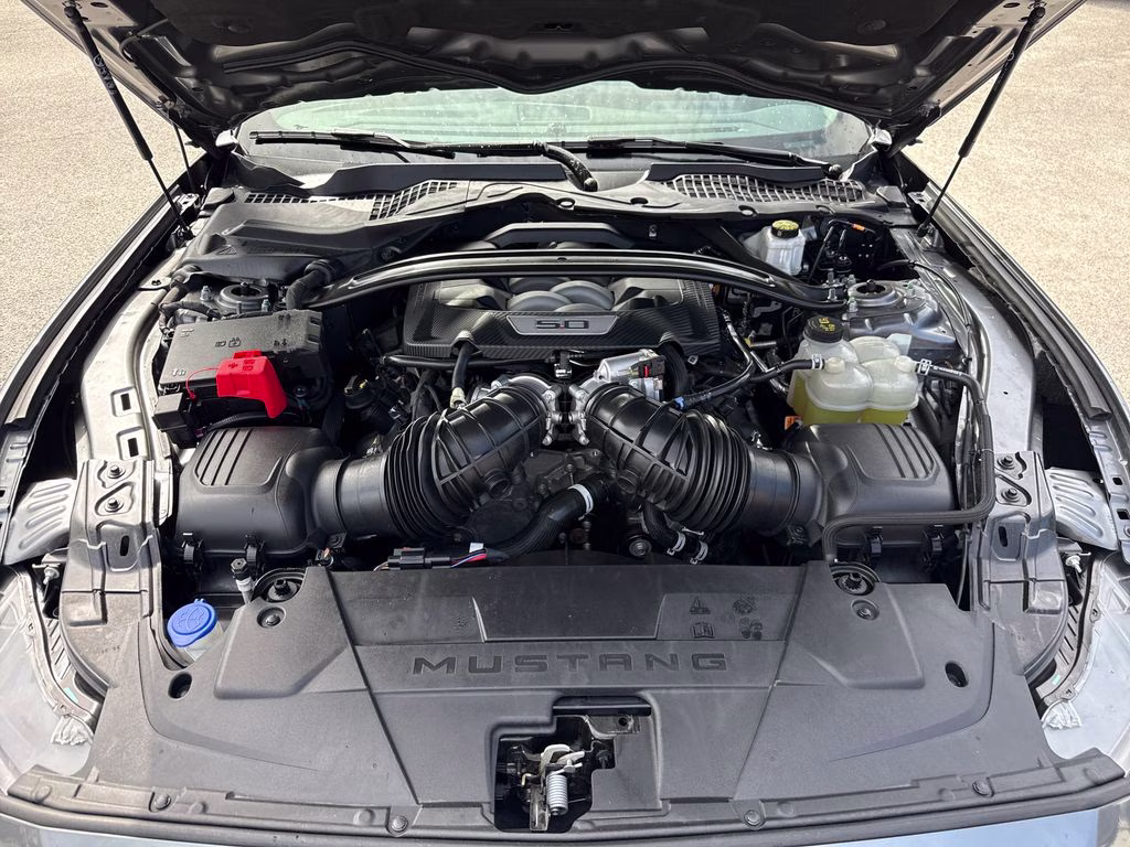 2025 Carbonized Gray Metallic Ford Mustang GT Premium RWD Coupe